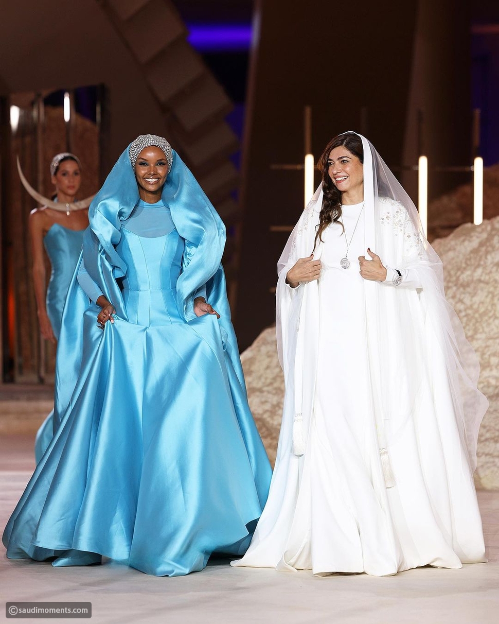 Halima Aden Walked the Runway at the Riyadh Fashion Week